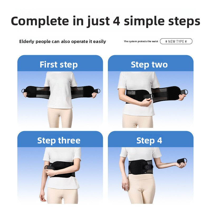 Support Belt with Pulley System