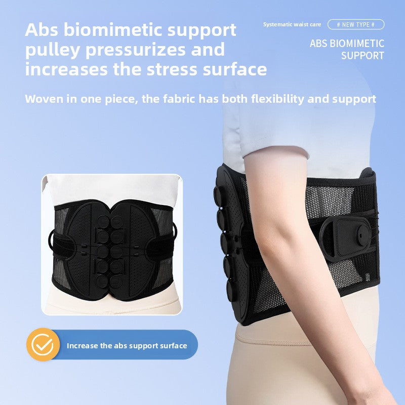 Support Belt with Pulley System
